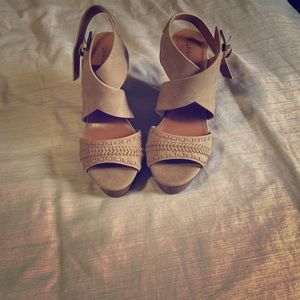 Gorgeous cream wedges